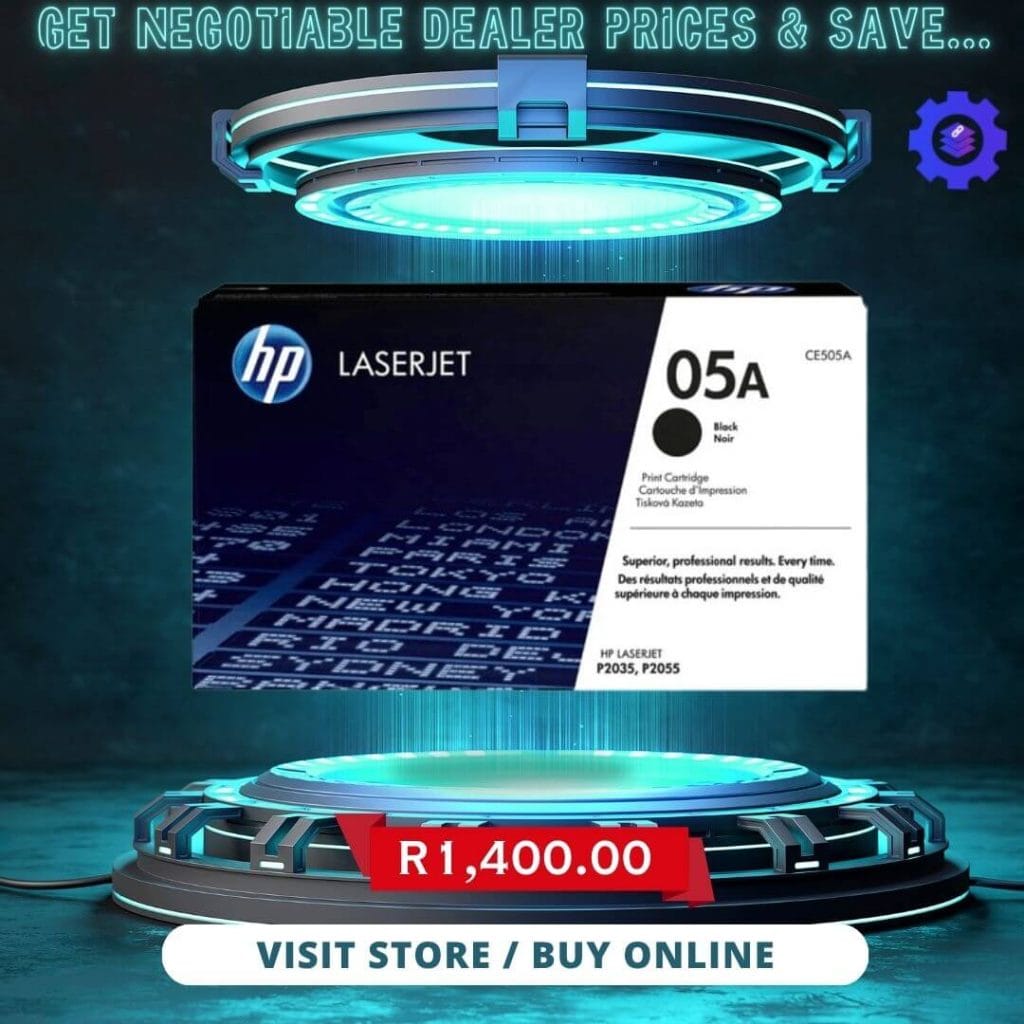 HP 05A Black Toner Cartridge 2,300 Pages Original CE505A Single-pack ...