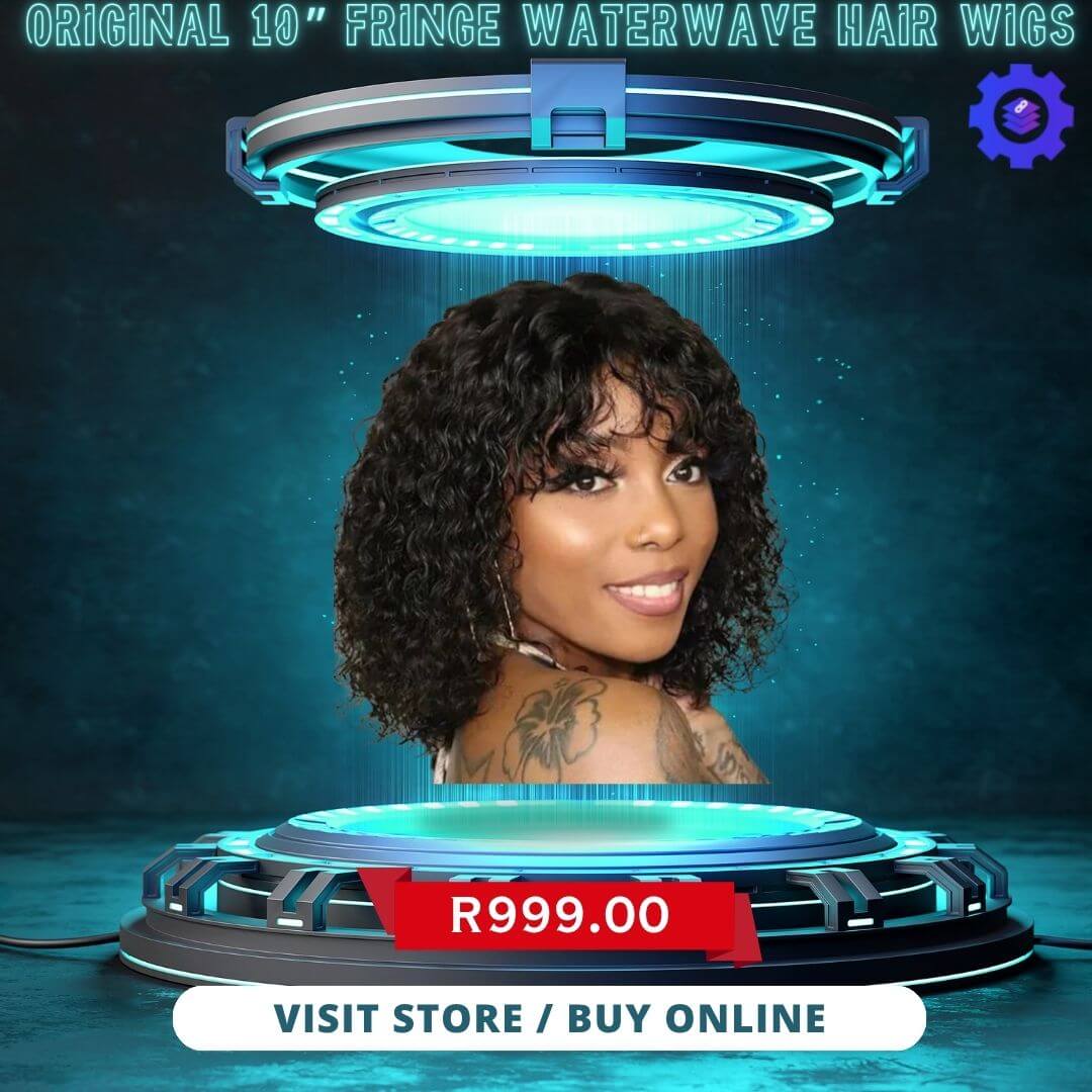 Best Original 10” fringe waterwave Hair Wigs